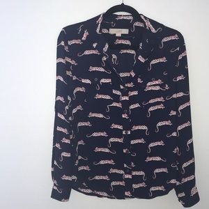 Ann Taylor LOFT Button Down XS